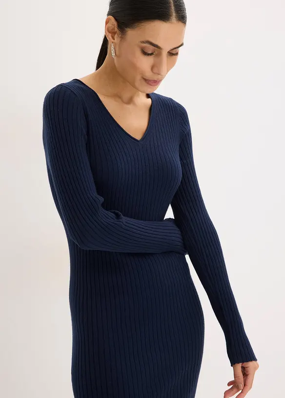 Strickkleid und Weste (2-tlg.Set), bonprix