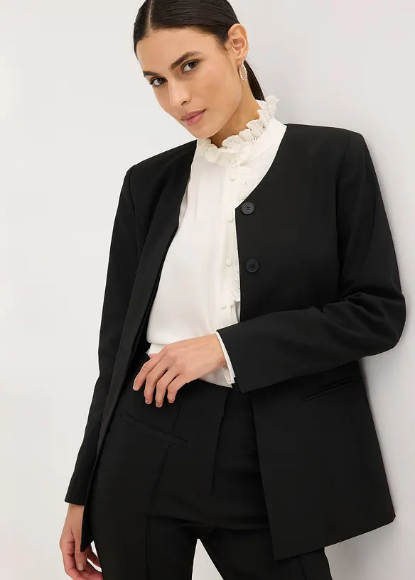 Blazer en bengaline extensible, bonprix