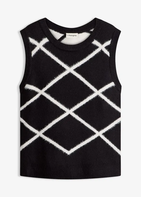 Pullunder mit Federgarn, bonprix