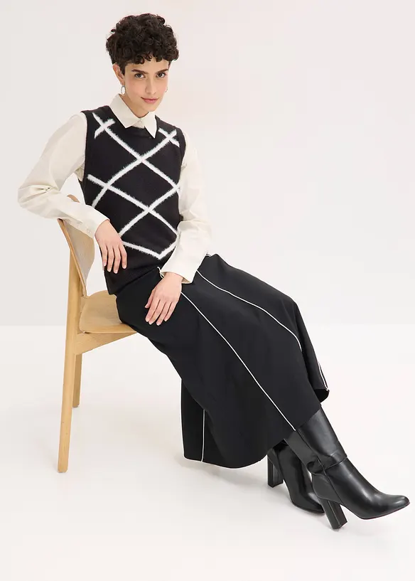 Pullunder mit Federgarn, bonprix