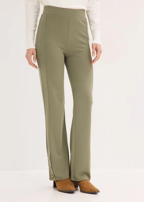 Jersey-Hose aus Punto di Roma, bonprix