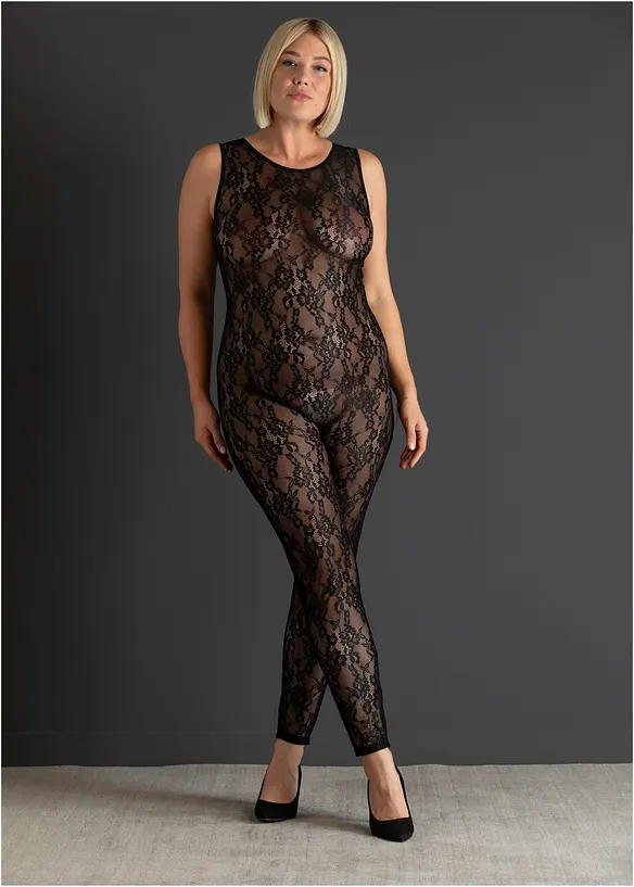 Catsuit ouvert, bonprix