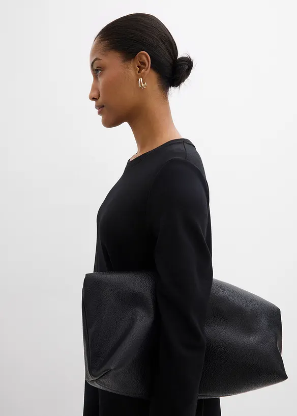 Shirtkleid in A-Linie aus Viskose-Mix, bonprix