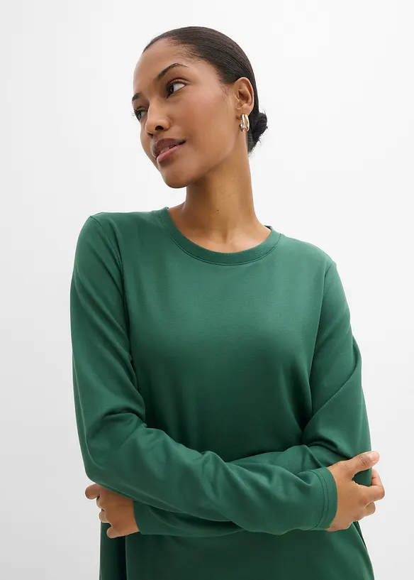 Shirtkleid in A-Linie aus Viskose-Mix, bonprix