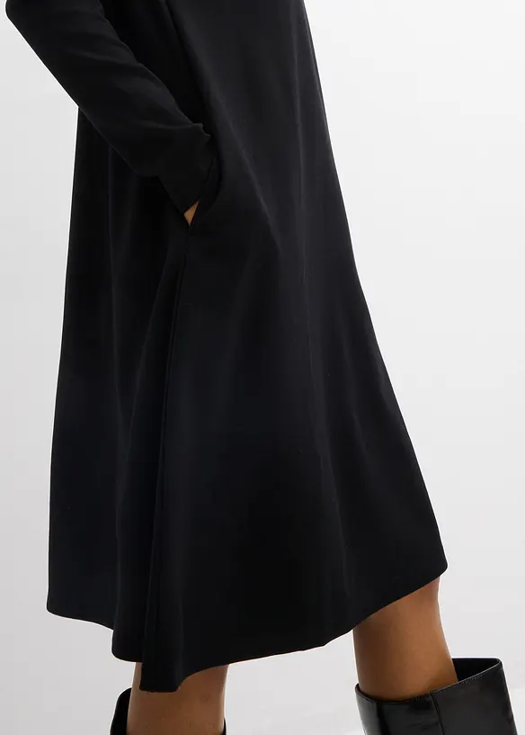 Shirtkleid in A-Linie aus Viskose-Mix, bonprix