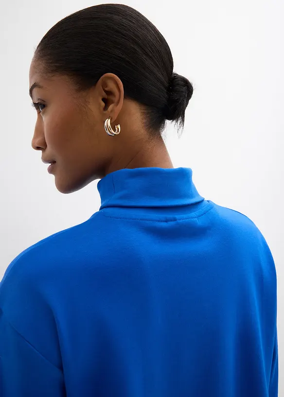 Rollkragenshirt aus reiner Bio-Baumwolle, bonprix