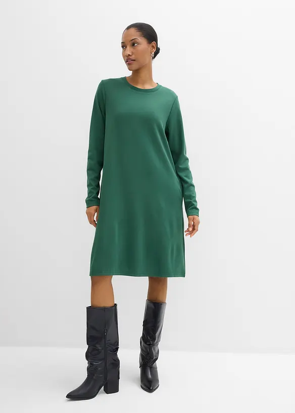 Shirtkleid in A-Linie aus Viskose-Mix, bonprix