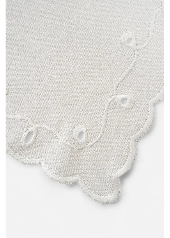 Tischset aus Bio Baumwolle mit Stickerei (2er Pack), bonprix