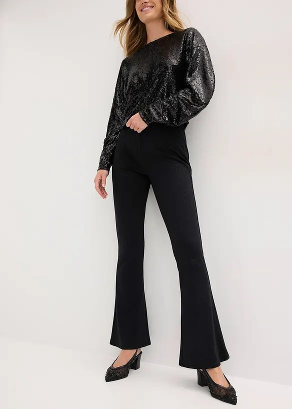 Legging confortable en jersey milano, bonprix