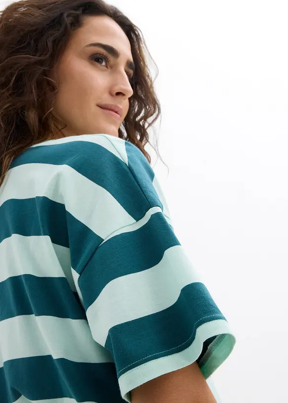 Oversize-Shirt aus reiner Bio-Baumwolle, bonprix