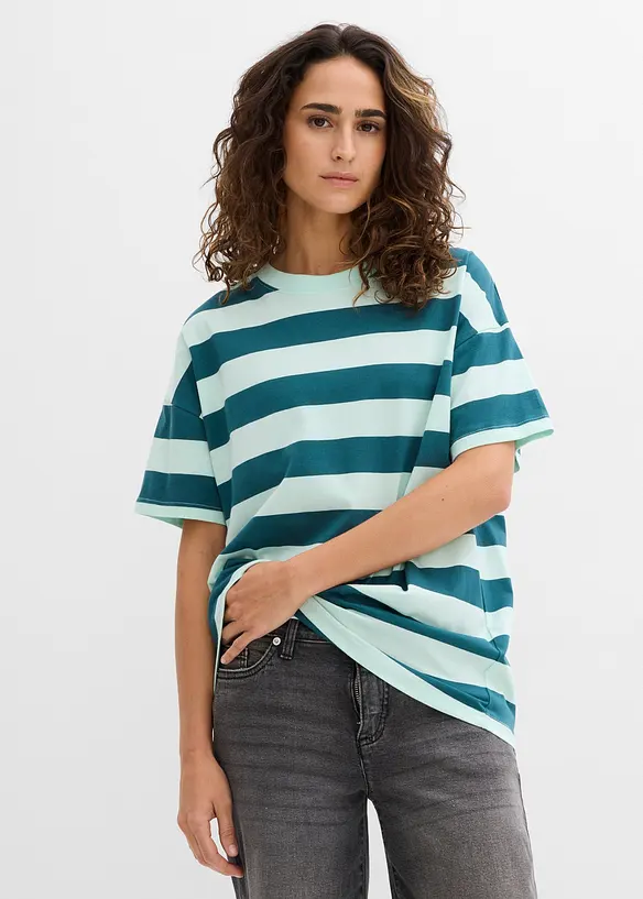 Oversize-Shirt aus reiner Bio-Baumwolle, bonprix