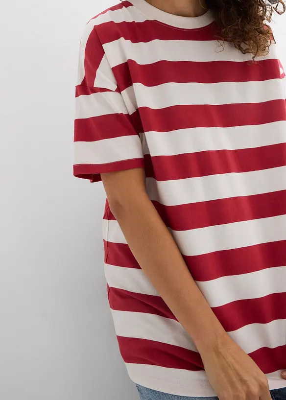 Oversize-Shirt aus reiner Bio-Baumwolle, bonprix