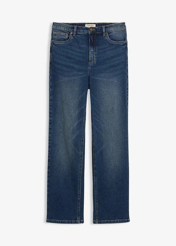 Loose Straight-Jeans High Waist, bonprix