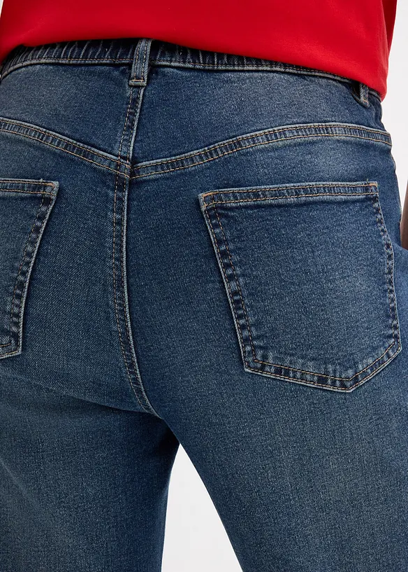 Loose Straight-Jeans High Waist, bonprix