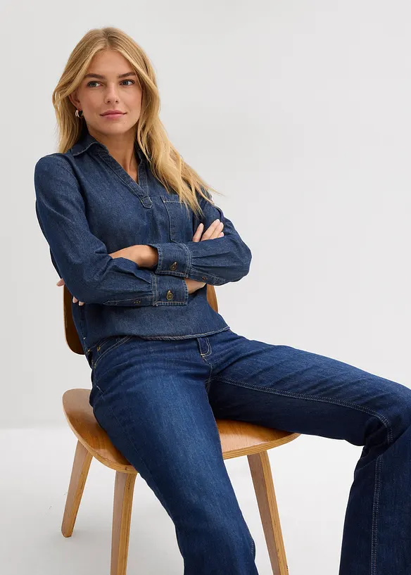 Tunique en jean, bonprix