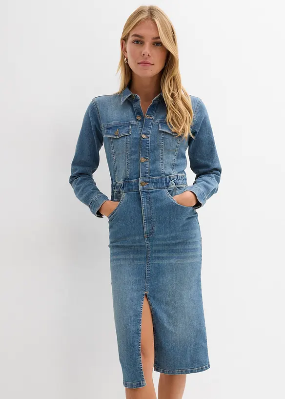 Robe en jean, bonprix