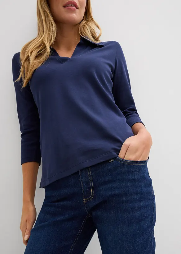 Jean flare, taille mi-haute, bonprix