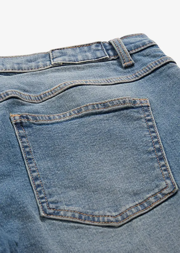 Jean large taille mi-haute, long, bonprix