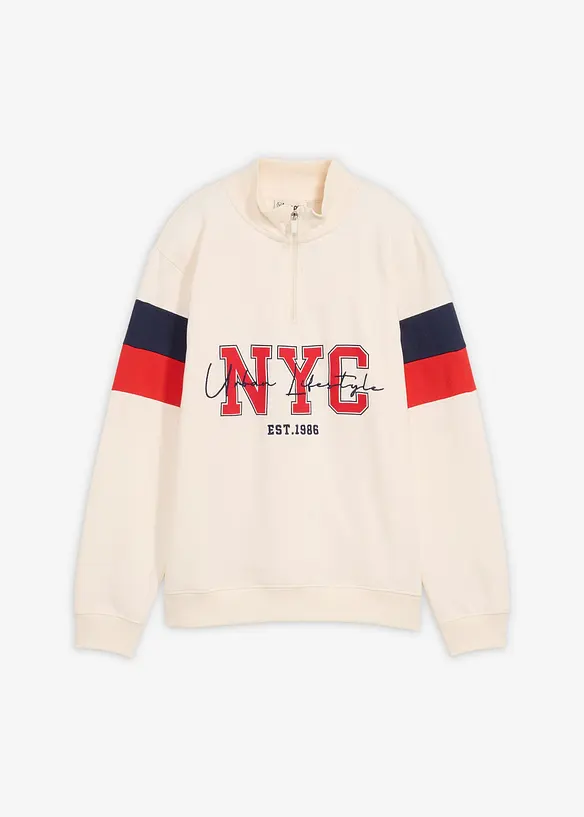 Sweat-shirt 100% coton, bonprix