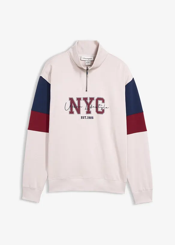 Sweatshirt aus reiner Bio-Baumwolle, Loose Fit, bonprix