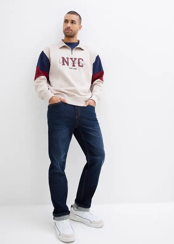 Sweatshirt aus reiner Bio-Baumwolle, Loose Fit, bonprix