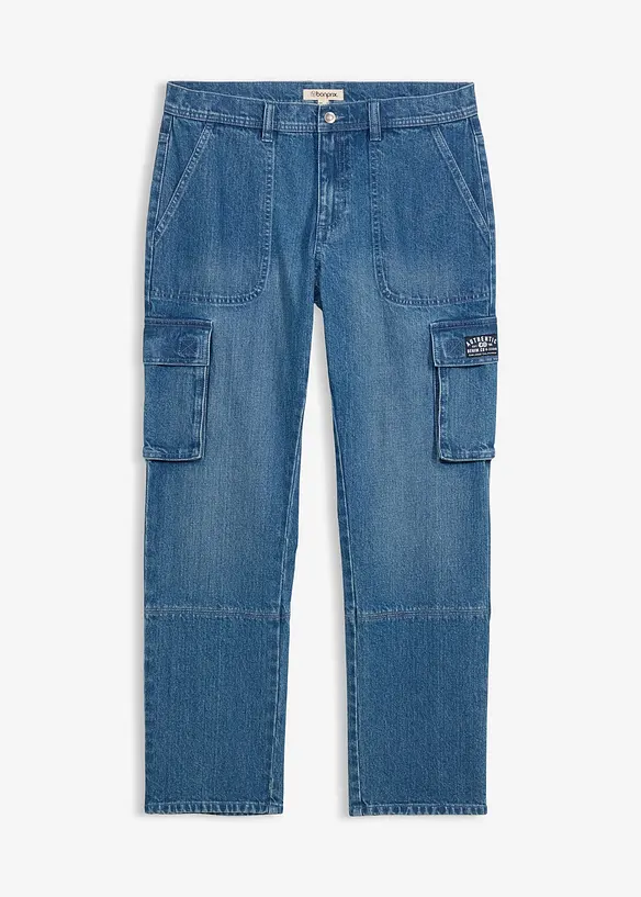 Relaxed-Fit-Jeans, Straight, bonprix