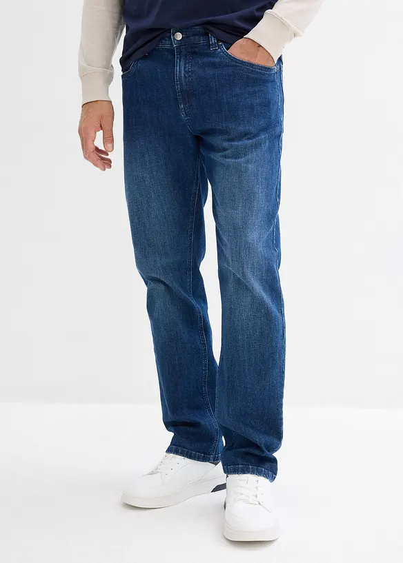 Relaxed-Fit-Jeans, Straight, bonprix