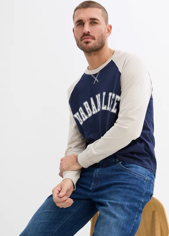 Relaxed-Fit-Jeans, Straight, bonprix