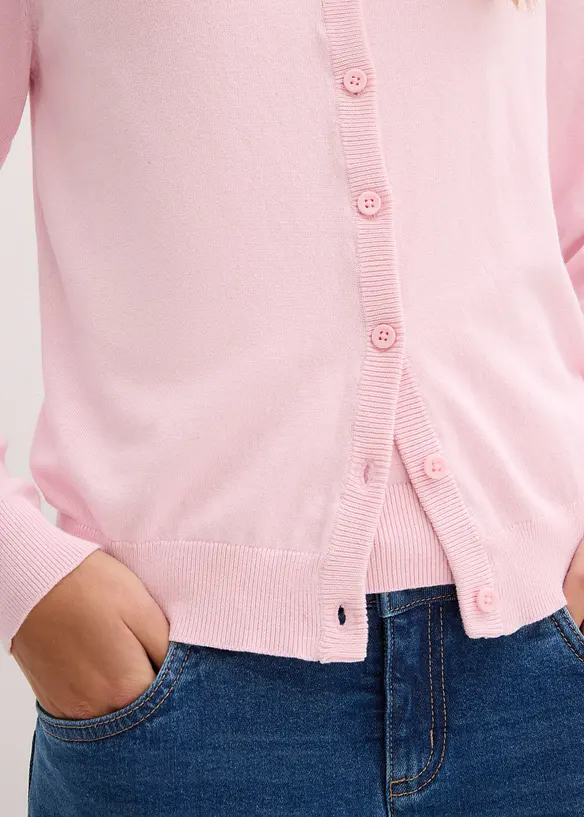 Gilet en fine maille, bonprix