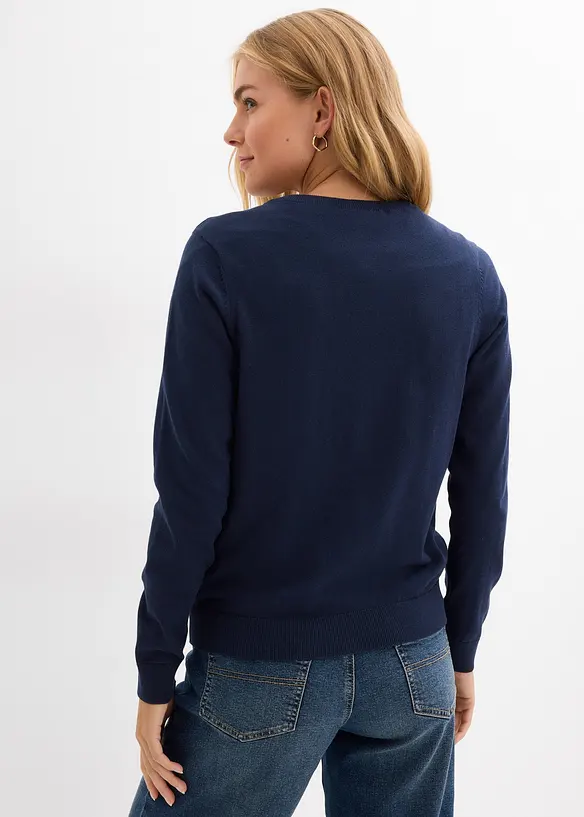 Gilet en fine maille, bonprix