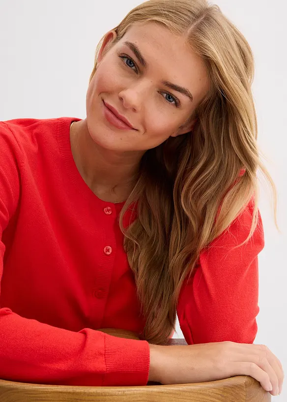 Gilet en fine maille, bonprix