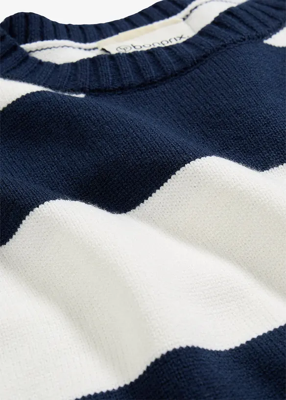 Oversize-Pullover aus softem Viskose-Mix, bonprix