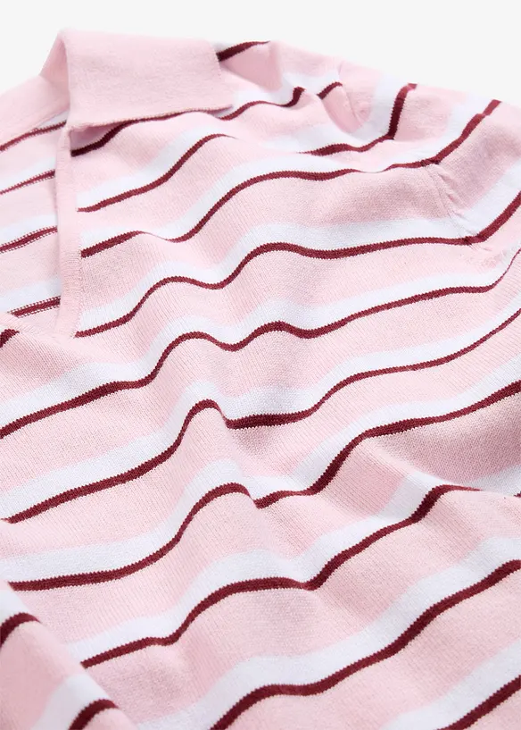 Pull &agrave; col polo, bonprix