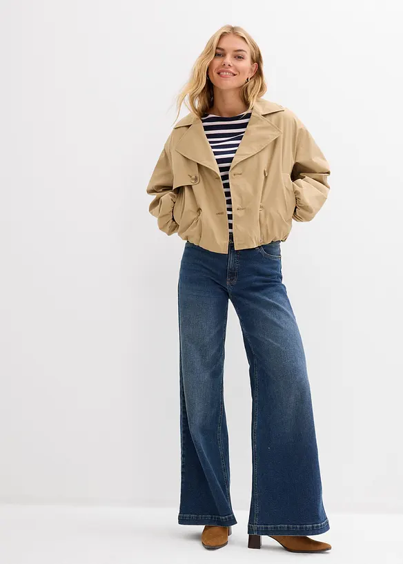 Langarmshirt aus reiner Bio-Baumwolle, bonprix