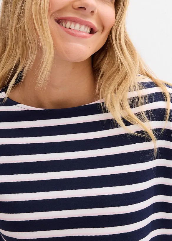 Langarmshirt aus reiner Bio-Baumwolle, bonprix