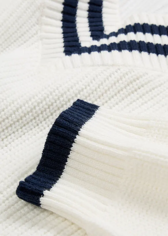 Pull en viscose m&eacute;lang&eacute;e, bonprix