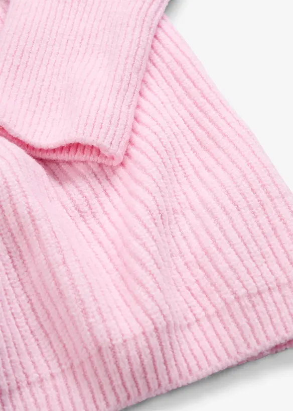 Pull oversize &agrave; col polo, bonprix