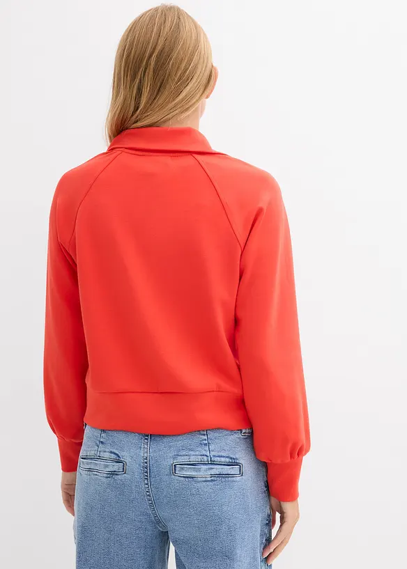 Sweat en mati&egrave;re n&eacute;opr&egrave;ne douce, bonprix