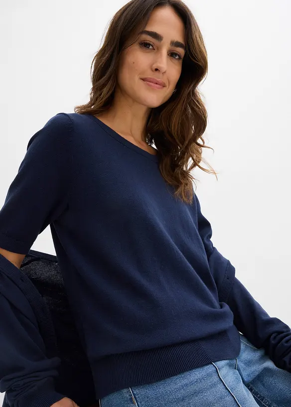 Pull en fine maille, bonprix