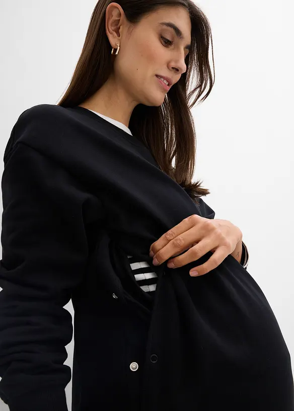 Sweat-shirt de grossesse et d&rsquo;allaitement 100% coton, bonprix