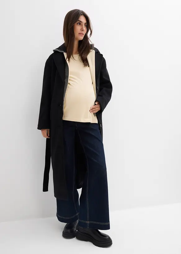 Umstands- und Stillshirts aus reiner Bio-Baumwolle (2er Pack), bonprix