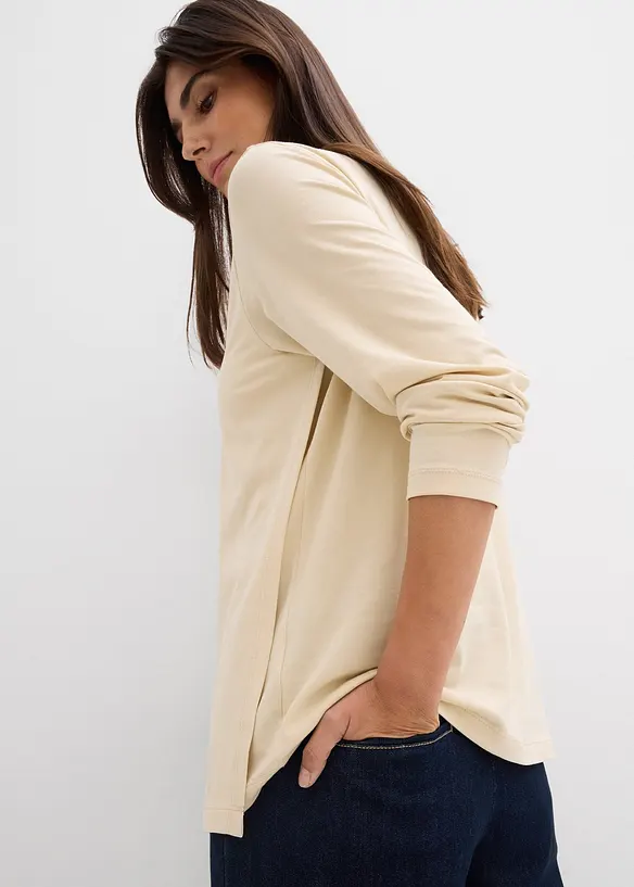 Lot de 2 T-shirts de grossesse et d&rsquo;allaitement 100% coton, bonprix