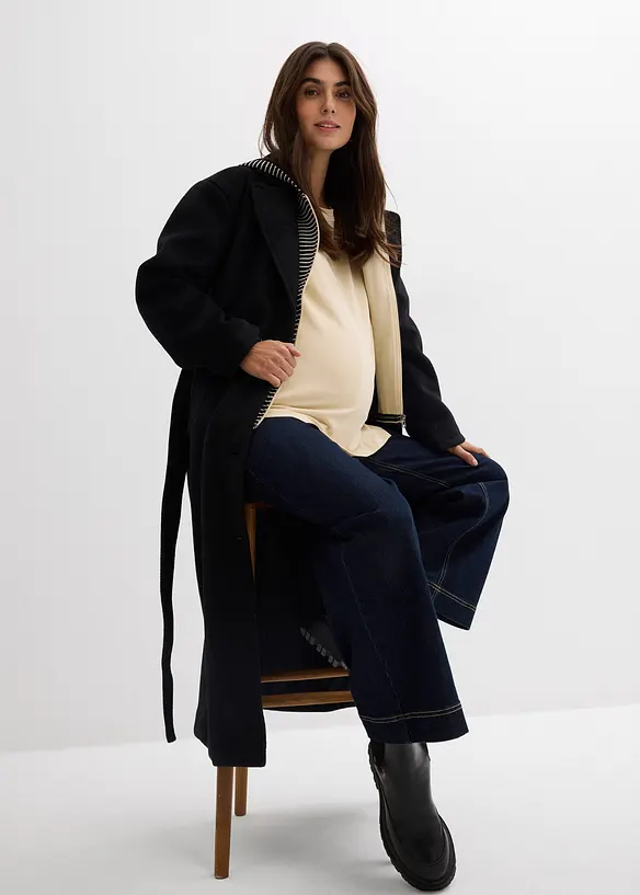 Umstands- und Stillshirts aus reiner Bio-Baumwolle (2er Pack), bonprix