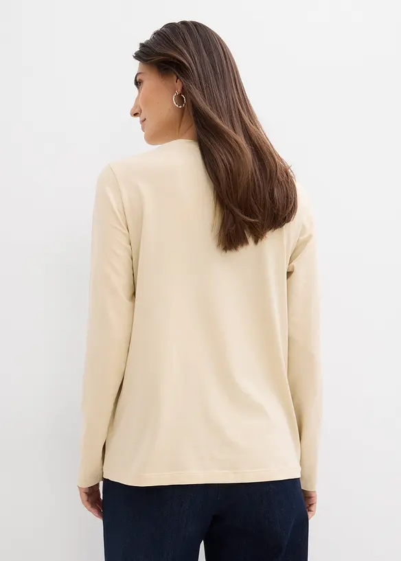 Lot de 2 T-shirts de grossesse et d&rsquo;allaitement 100% coton, bonprix