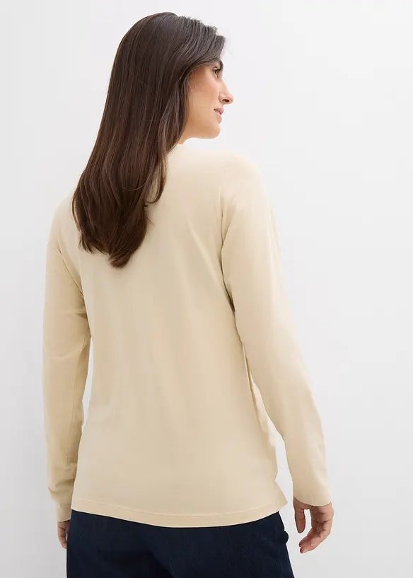 Umstands- und Stillshirts aus reiner Bio-Baumwolle (2er Pack), bonprix