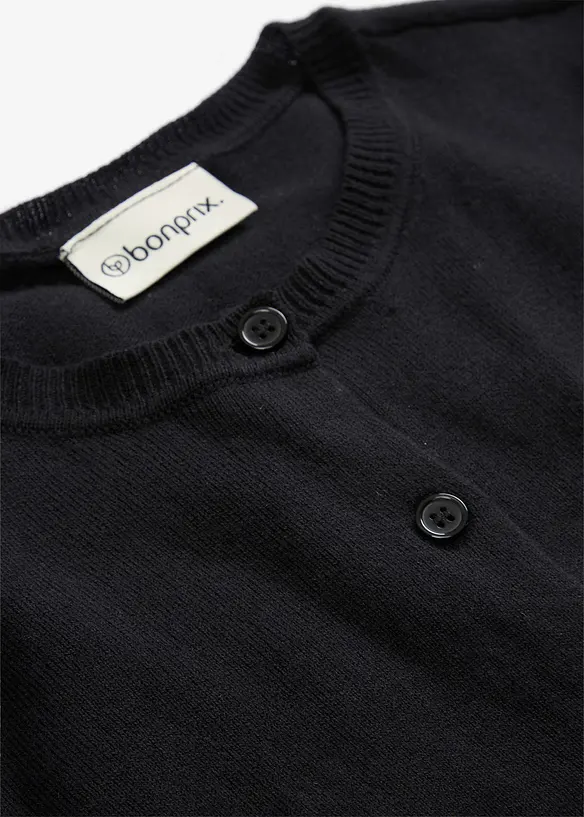 Strickjacke mit Seidenanteil, bonprix