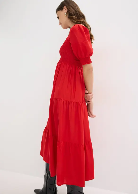 Midikleid aus reiner Viskose, bonprix