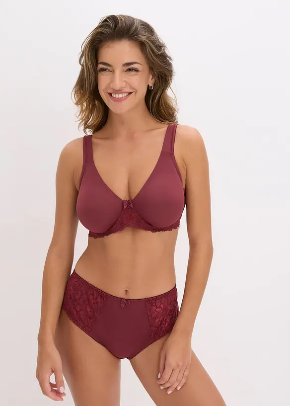 Soutien-gorge moul&eacute; &agrave; bretelles rembourr&eacute;es, bonprix