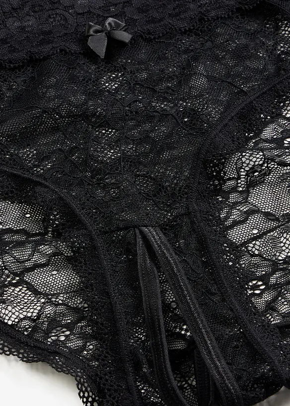 Slip taille haute ouvert, bonprix