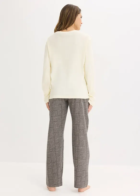 Pyjama aus weicher Baumwolle, bonprix